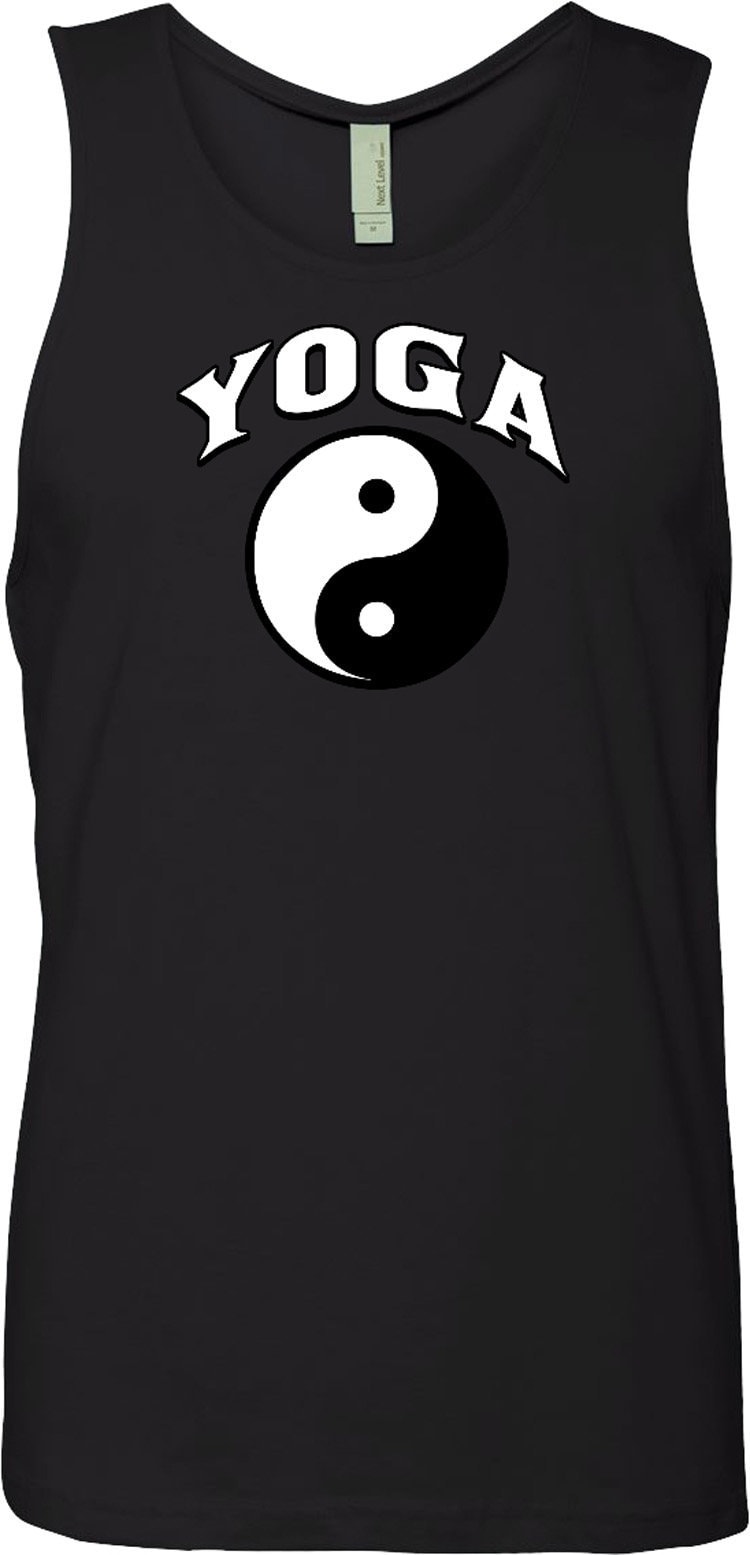 Yin Yang Yoga Bogen Männer-Yoga-Baumwoll-Tank-Top = Bogen-3633 Yin Yang Yoga Bogen Männer-Yoga-Baumwoll-Tank-Top = Bogen-3633 von YogaClothingForYou