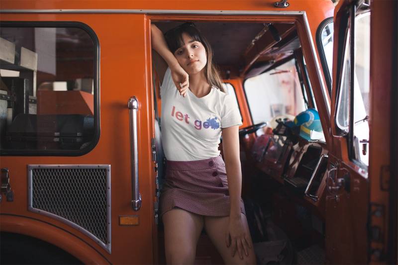 Let Go - Damen Shirt Für Yoga Oder Medition Let Go - Damen Shirt Für Yoga Oder Medition von YogaShirtShop