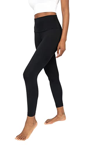 Yogalicious Lux High Waist Elastic Free Ankle Leggings, Schwarz, X-Klein von Yogalicious