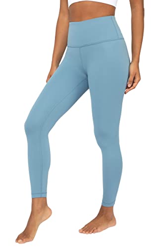 Yogalicious Lux-Knöchel-Leggings mit hoher Taille für Damen, Spring Lake Lux 63,5 cm, Groß von Yogalicious