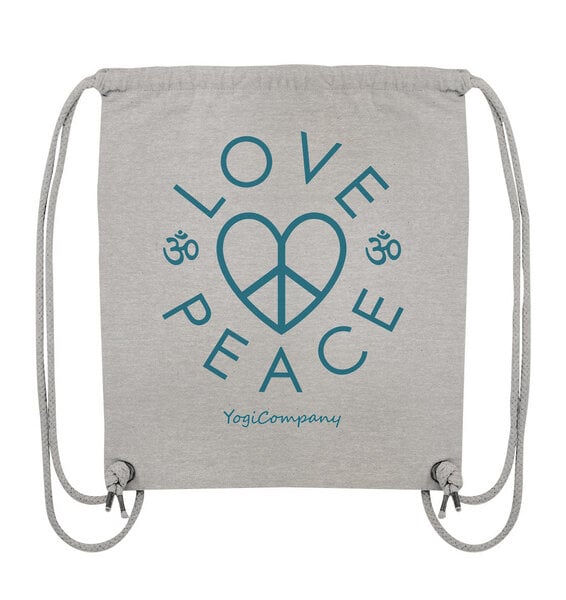 YogiCompany Love & Peace Turnbeutel von YogiCompany