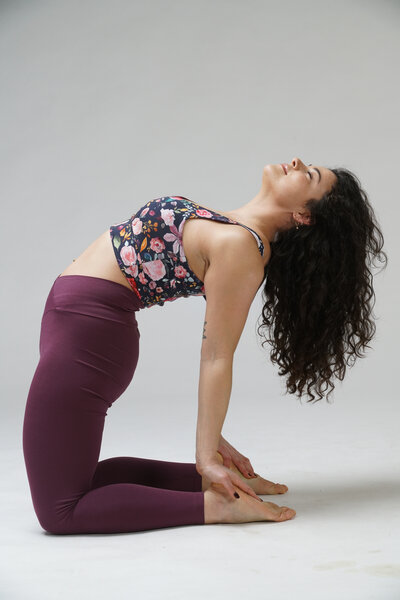 YogiLiebe Yoga double wende Bra "Pushpa" aus Bio-Baumwolle von YogiLiebe