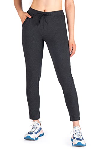 Yogipace Petite/Regular/Tall Damen 7/8 On The Fly Pants Kordelzug Casual Lounge Jogger Reise Sweatpants von Yogipace