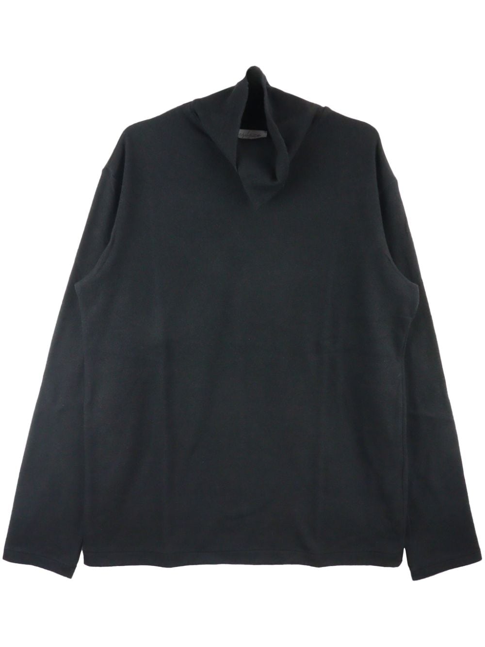 Yohji Yamamoto Pullover mit Stehkragen - Schwarz von Yohji Yamamoto