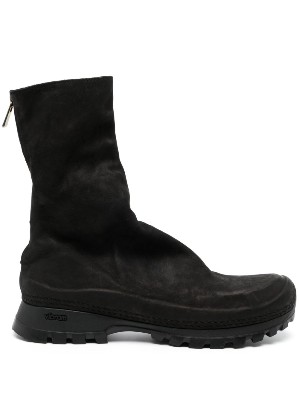 Yohji Yamamoto Stiefel mit runder Kappe - Schwarz von Yohji Yamamoto