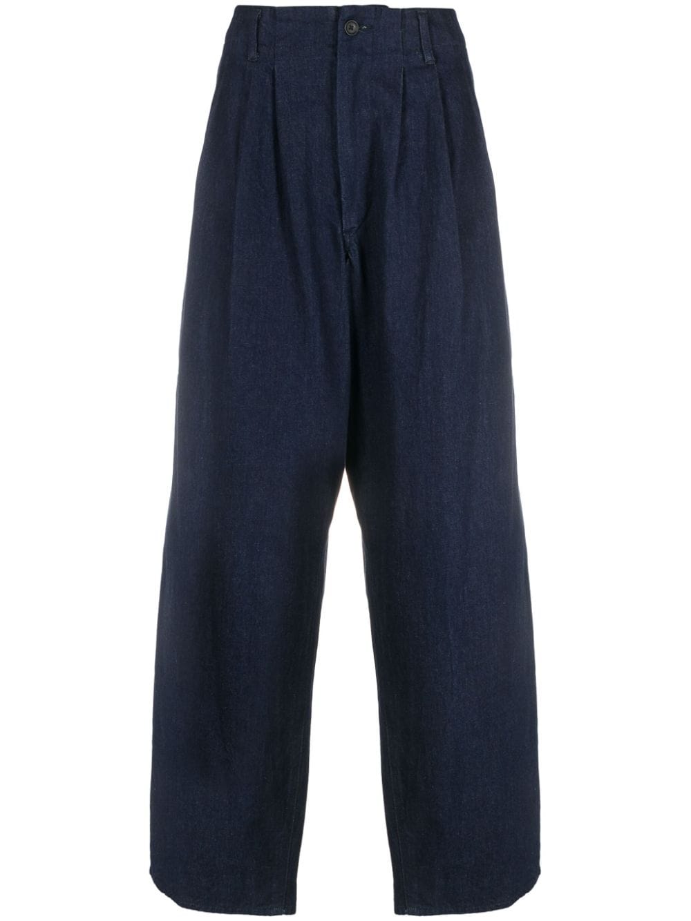 Yohji Yamamoto Jeans mit weitem Bein - Blau von Yohji Yamamoto