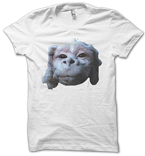 Fuchur Herren weißes Baumwoll T-Shirt (Large) von Yohji's Tees