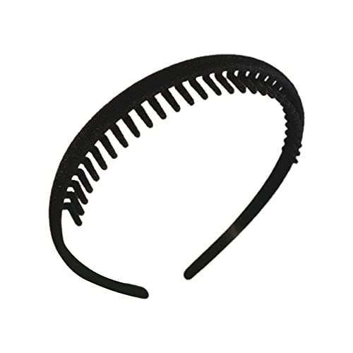 Wellen-Haarband für Frauen Stirnband Frauen Haarbänder Hoop Clips Damen Accessoires Einfaches elastisches rutschfestes Stirnband Kopfbedeckung F von Yokawe