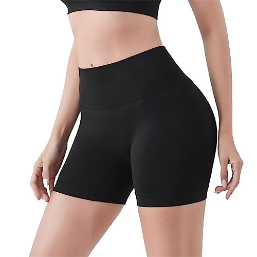 Yokbeer SHAPERMOV Ionenformende Shorts, Bequemer, Atmungsaktiver Stoff, Turmalin Entgiftungs Shapewear Shorts, Bauchkontrolle, Po Lifting Shorts, Körperformende Yoga Shorts (Color : Schwarz, Size : von Yokbeer