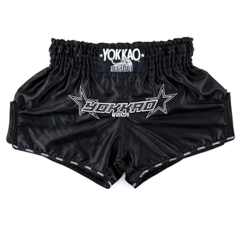 Yokkao Muay Thai Institution Carbonfit Boxing Shorts - Black - XXL von Yokkao