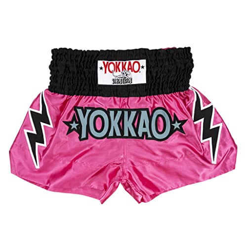 Yokkao New Muay Thai Stadium Boxing Shorts - Fuchsia Fedora - XL Yokkao New Muay Thai Stadium Boxing Shorts - Fuchsia Fedora - XL von Yokkao