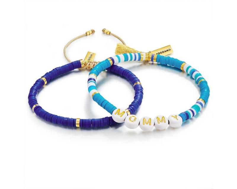Yokoamii Armband Mommy gelbgold, 2er Set Armbänder von Yokoamii