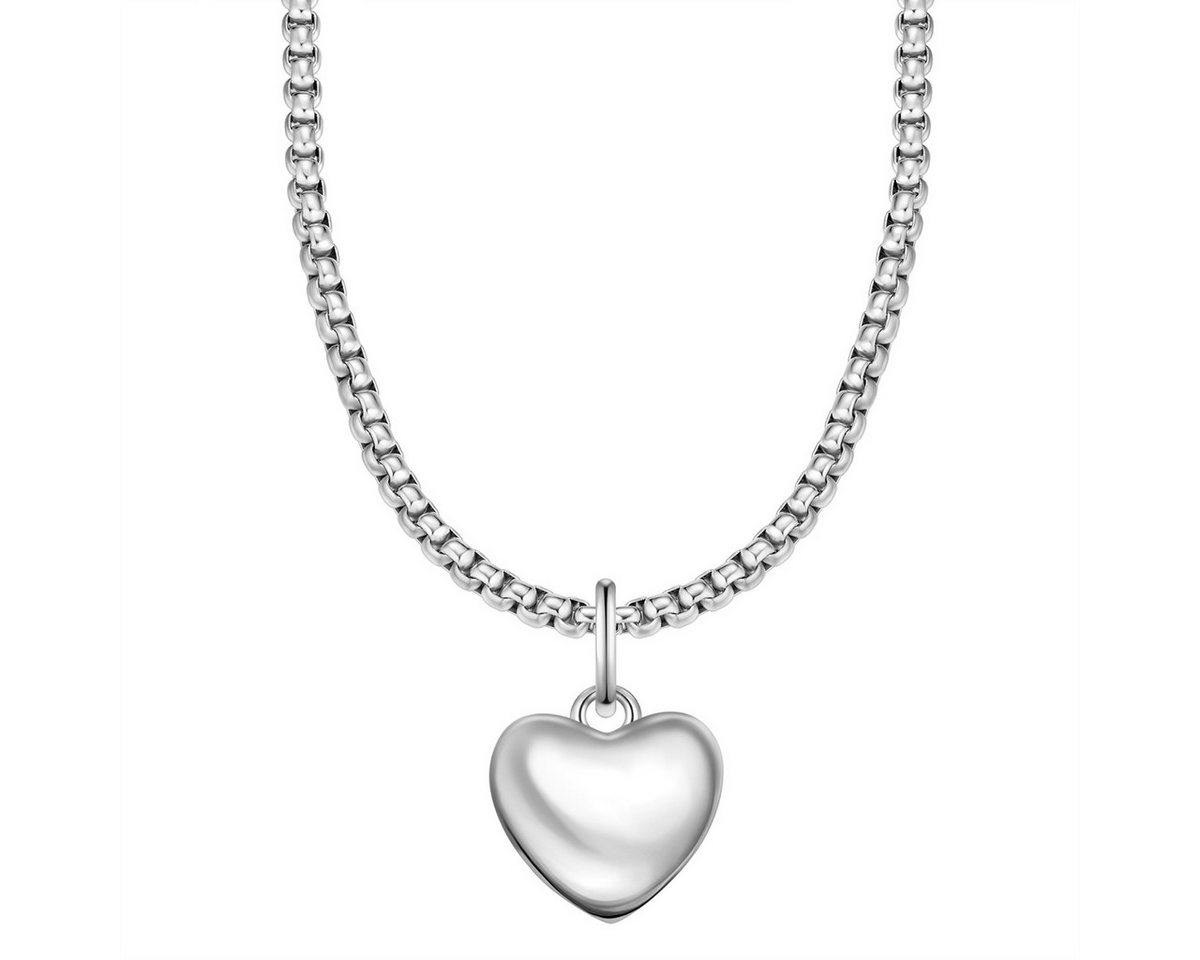 Yokoamii Collier Herz silber von Yokoamii