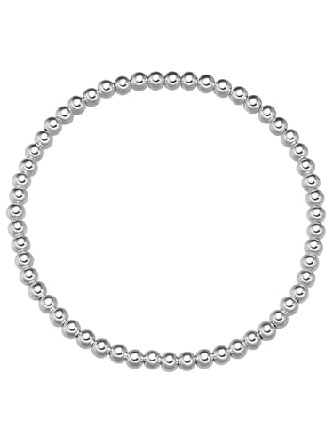 Yokoamii Damen Armband aus Messing versilbert Modeschmuckarmband von Yokoamii