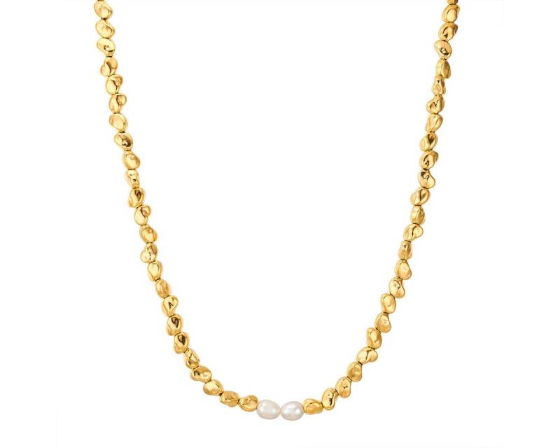 Yokoamii Kette ohne Anhänger Y112 (1-tlg), mit Perle von Yokoamii
