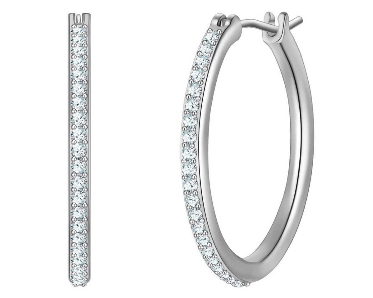 Yokoamii Paar Creolen silber von Yokoamii