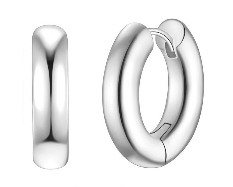 Yokoamii Paar Creolen silber von Yokoamii