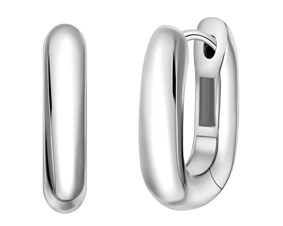 Yokoamii Paar Creolen silber von Yokoamii