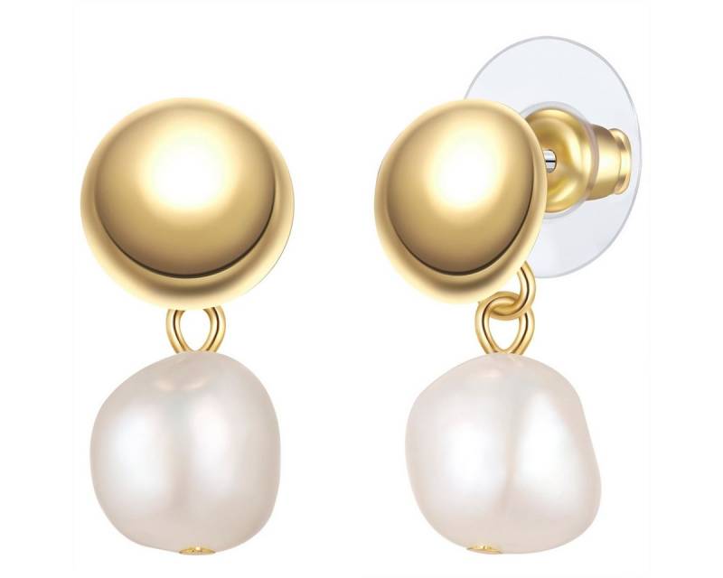 Yokoamii Paar Ohrhänger Set: Y515 (2-tlg), mit Süßwasser-Zuchtperle von Yokoamii