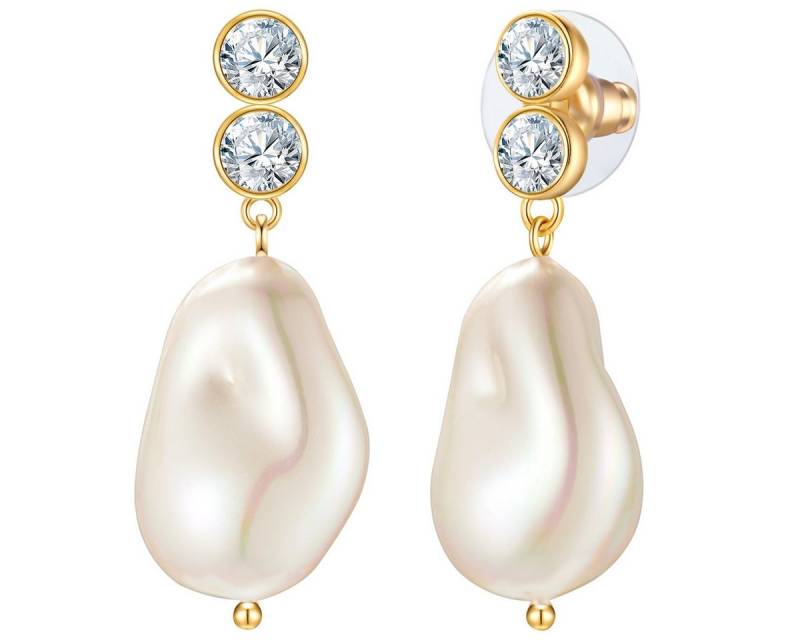 Yokoamii Paar Ohrhänger Set: Y82 (2-tlg), mit Perle von Yokoamii