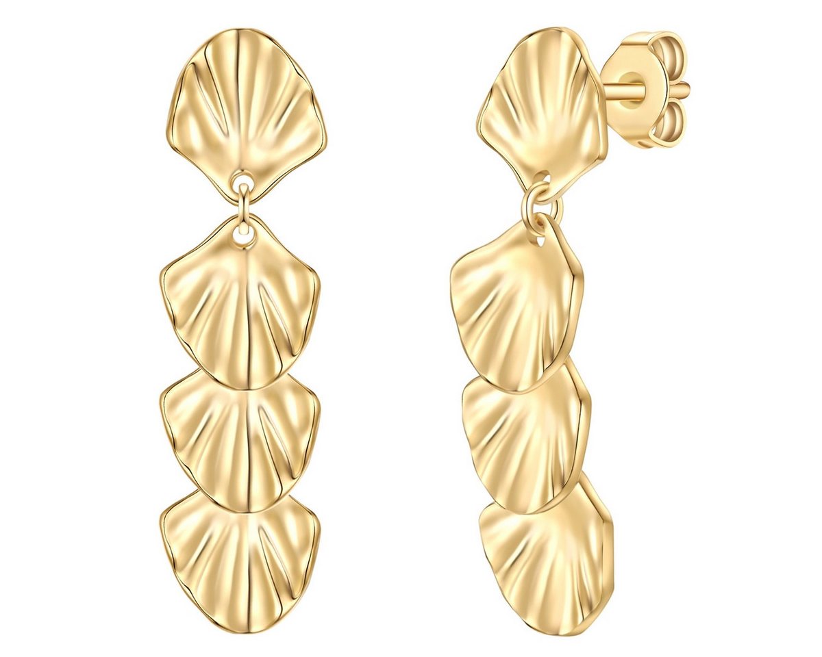 Yokoamii Paar Ohrhänger gelbgold von Yokoamii