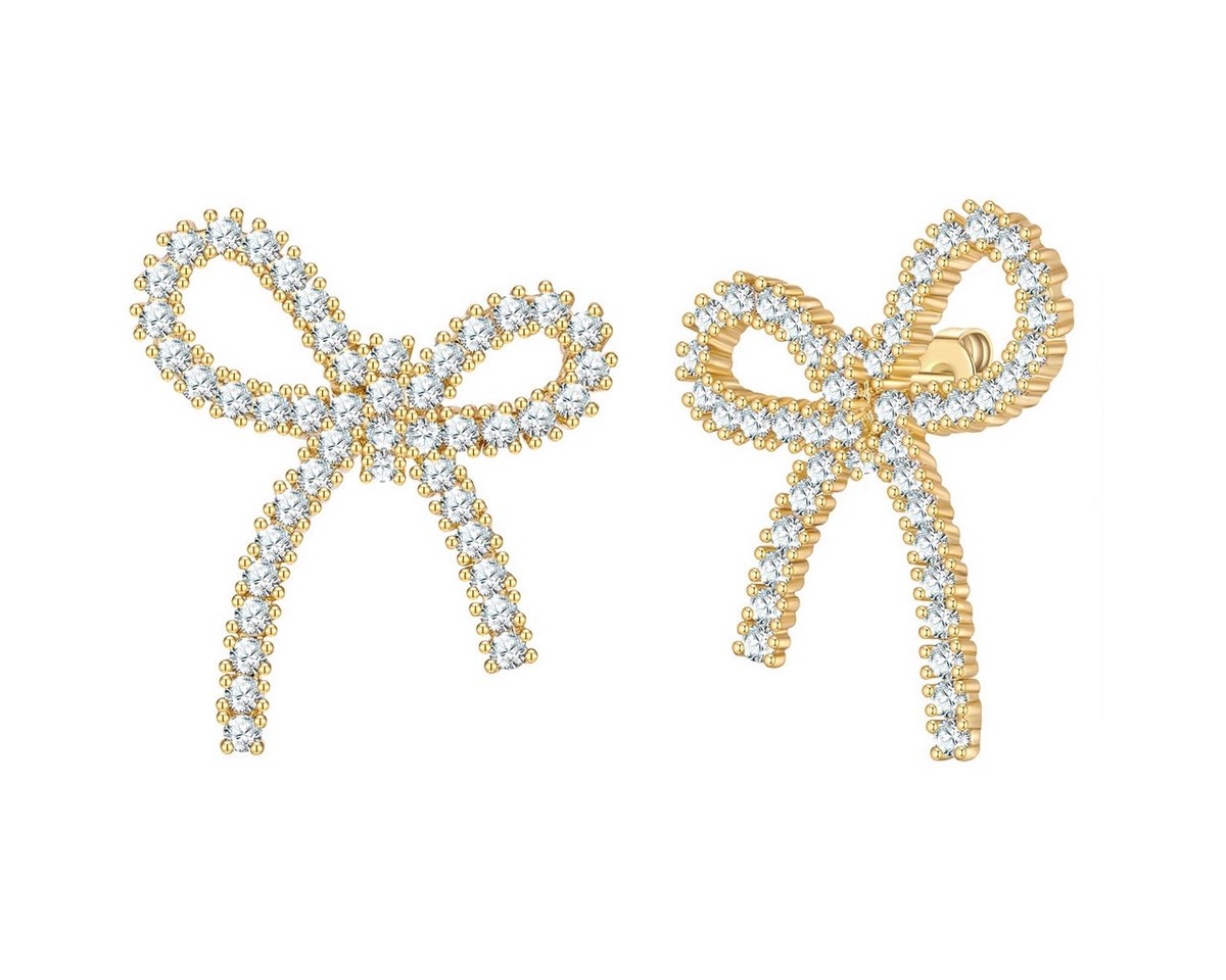 Yokoamii Paar Ohrstecker gelbgold von Yokoamii