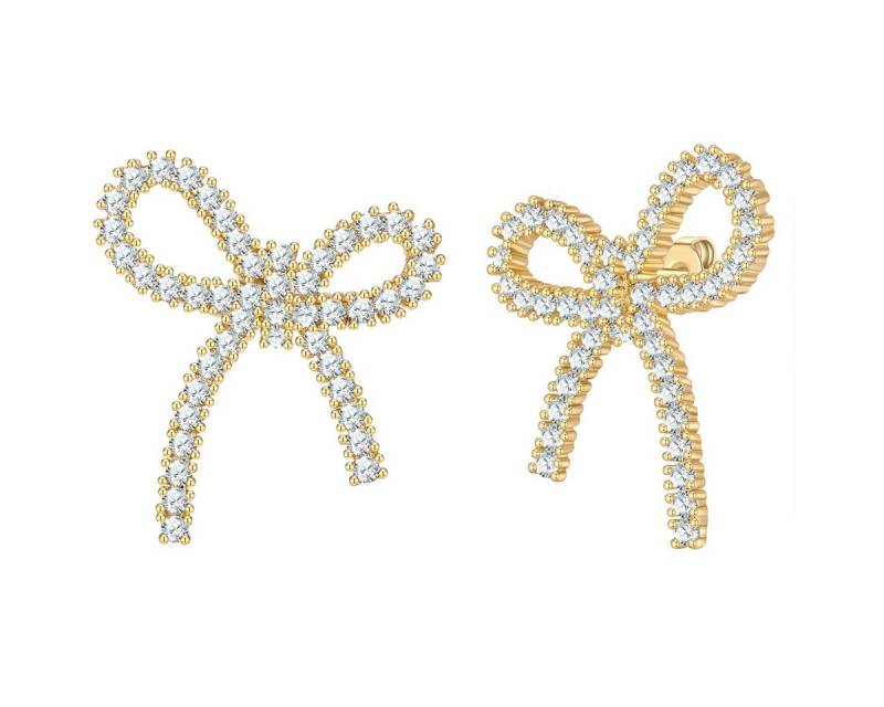 Yokoamii Paar Ohrstecker gelbgold von Yokoamii