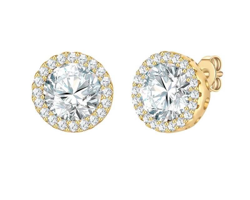 Yokoamii Paar Ohrstecker gelbgold von Yokoamii