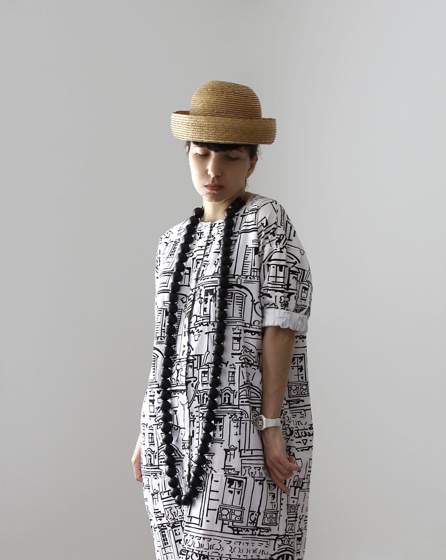 Europa Halskette | in Schwarz von Yokoo