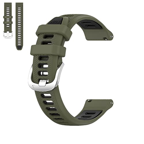 Yoktburu 18mm Armband für Garmin Vivoactive 4s/Venu 3s/Venu 2s, Silikon Armbänder Sport Ersatzarmband Kompatibel mit Garmin Forerunner 255s/265s für Damen Herren Yoktburu 18mm Armband für Garmin Vivoactive 4s/Venu 3s/Venu 2s, Silikon Armbänder Sport Ersatzarmband Kompatibel mit Garmin Forerunner 255s/265s für Damen Herren von Yoktburu