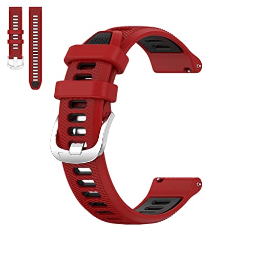 Yoktburu 18mm Armband für Garmin Vivoactive 4s/Venu 3s/Venu 2s, Silikon Armbänder Sport Ersatzarmband Kompatibel mit Garmin Forerunner 255s/265s für Damen Herren Yoktburu 18mm Armband für Garmin Vivoactive 4s/Venu 3s/Venu 2s, Silikon Armbänder Sport Ersatzarmband Kompatibel mit Garmin Forerunner 255s/265s für Damen Herren von Yoktburu