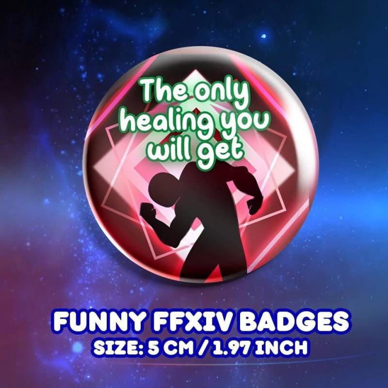 Ffxiv Lustige Abzeichen | Salbei Kardia 5 cm Durchmesser von Yokufo