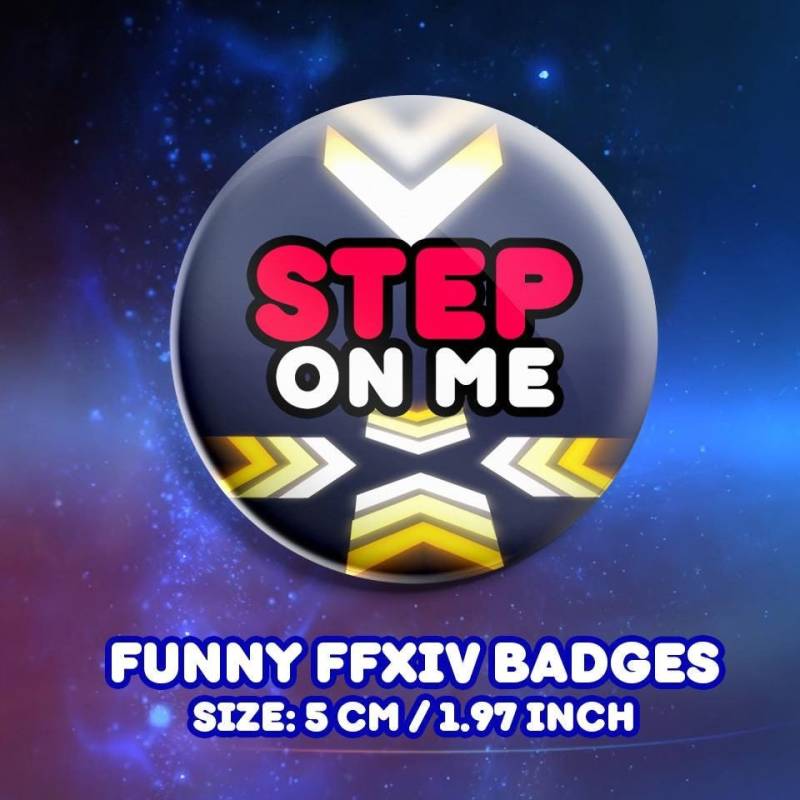 Ffxiv Lustige Abzeichen | Stapelmarker 5 cm Durchmesser von Yokufo