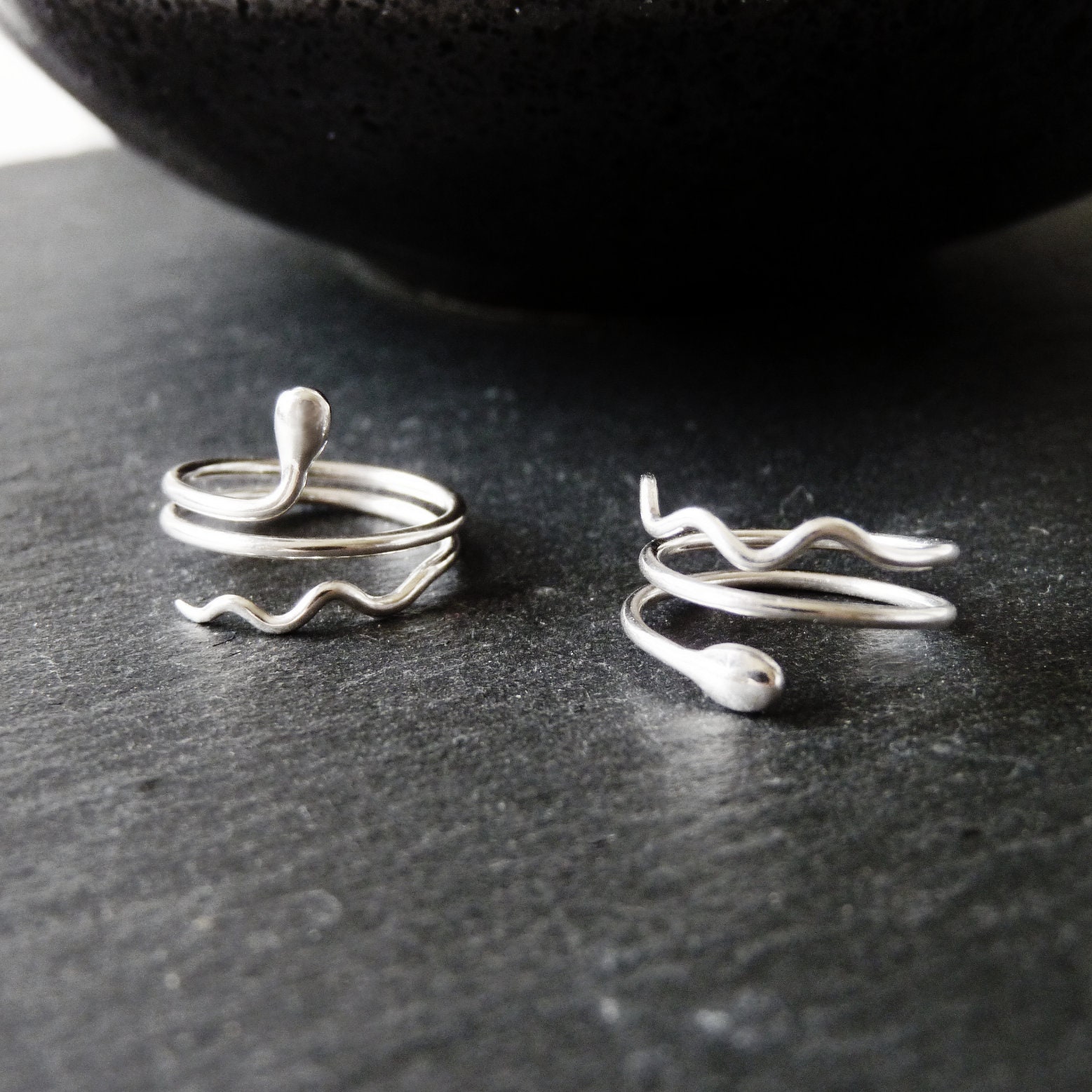 925 Sterling Silber Ring | Schlangenring Handgemacher Band Made in Uk Geschenke Für Sie 925 Sterling Silber Ring | Schlangenring Handgemacher Band Made in Uk Geschenke Für Sie von YomJewellery