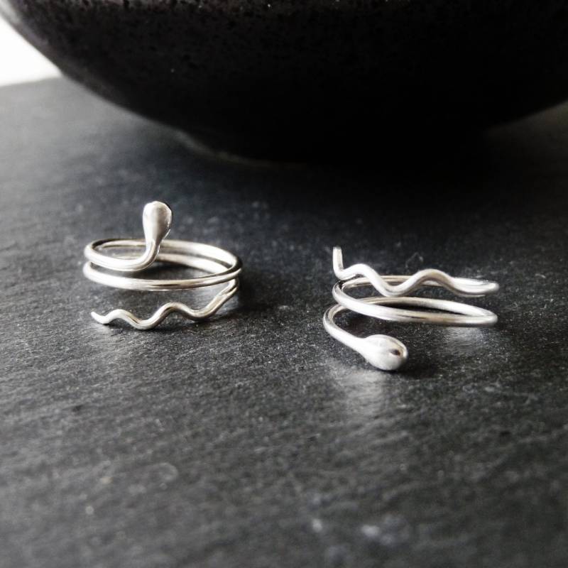 925 Sterling Silber Ring | Schlangenring Handgemacher Band Made in Uk Geschenke Für Sie 925 Sterling Silber Ring | Schlangenring Handgemacher Band Made in Uk Geschenke Für Sie von YomJewellery