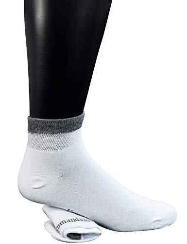 Yomandamor Herren Bambus DiabetikerSocken/Gesundheitssocken,6 Paar von Yomandamor