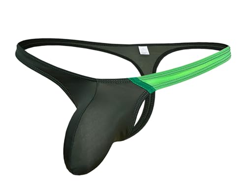Yomie Herren-Strings Low Waisted Kontrastfarben Strings Big Pough Bikini Unterwäsche für Männer Yomie Herren-Strings Low Waisted Kontrastfarben Strings Big Pough Bikini Unterwäsche für Männer von Yomie