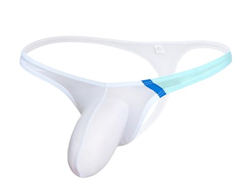 Yomie Herren-Strings Low Waisted Kontrastfarben Strings Big Pough Bikini Unterwäsche für Männer Yomie Herren-Strings Low Waisted Kontrastfarben Strings Big Pough Bikini Unterwäsche für Männer von Yomie