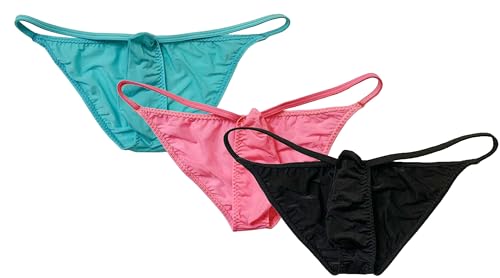 Yomie Männer Upturned Shortys Sexy String Elastische und Bequeme Unterwäsche Upwards Upturned Slips von Yomie