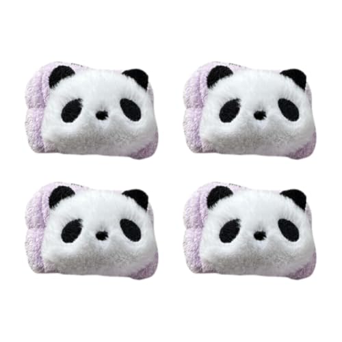 Yominerr 4er-Set Wasserfeste Saugfähige Gesichtswascharmbänder für Damen - Handtucharmbänder, Geschenke für Mädchen, Lila-Panda Yominerr 4er-Set Wasserfeste Saugfähige Gesichtswascharmbänder für Damen - Handtucharmbänder, Geschenke für Mädchen, Lila-Panda von Yominerr