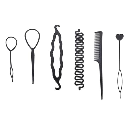 Yominerr Haarzopf Werkzeugset für Kinder Haarbindungs-Werkzeugset für Kleine Mädchen, Baby-Frisierwerkzeuge Yominerr Haarzopf Werkzeugset für Kinder Haarbindungs-Werkzeugset für Kleine Mädchen, Baby-Frisierwerkzeuge von Yominerr