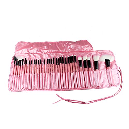 Yomiyuyr 32-teiliges Make-up-Pinsel-Set, Augenpinsel-Set für Lidschatten, Augenbrauen, Verblenden, Concealer, weiche, seidige Köpfe, stabile Griffe, professionell von Yomiyuyr