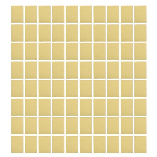 Yomiyuyr Einweg-Detal-Lätzchen, handliche rosa wasserdichte Detal-Lätzchen mit 80 Stück für den Schönheitsgebrauch (Gelb) von Yomiyuyr