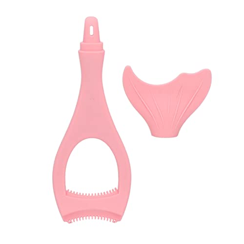 Yomiyuyr Multifunktionale geflügelte Kohl-Schablone aus Silikon, wiederverwendbares und waschbares Kohl-Werkzeug, Mascara-Schutz und Kohl-Applikatorschutz für präzises Make-up, (Rötung) von Yomiyuyr