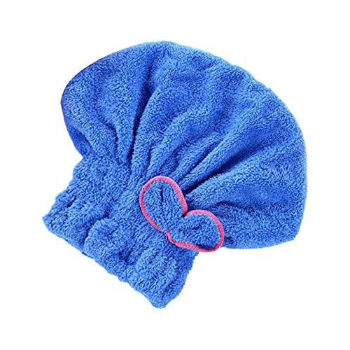 Bowknot Trockenes Haar Handtuch Duschkappe Absorbierende Schnelle Trocknende Haare Trocknungstuchkappe Haare Turban für Frauen Mädchen von YonYeHong