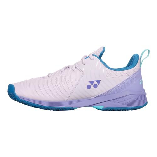 YONEX Damen Power Cushion Sonicage 3 Clay Tennisschuhe Sandplatzschuh Flieder - Lila 38 von YONEX