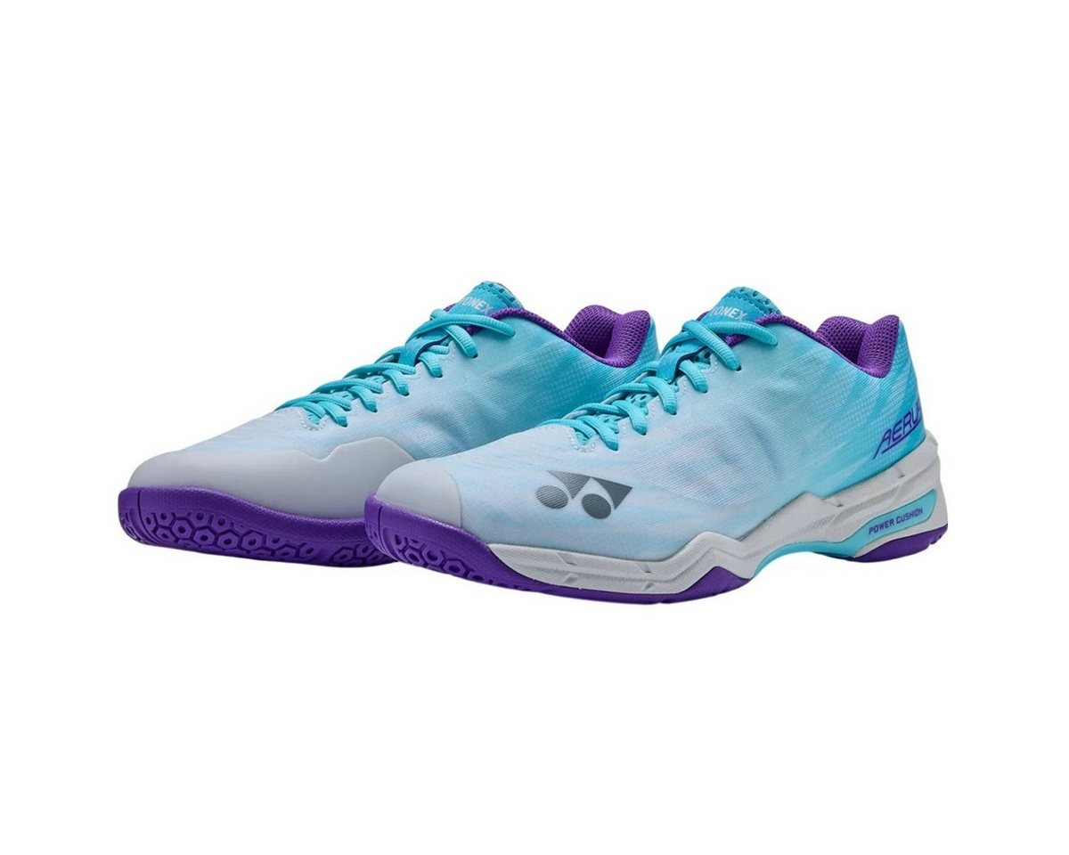Yonex Aerus X2 (Leichtigkeit) 2025 hellblau/violett Herren Badmintonschuh von Yonex