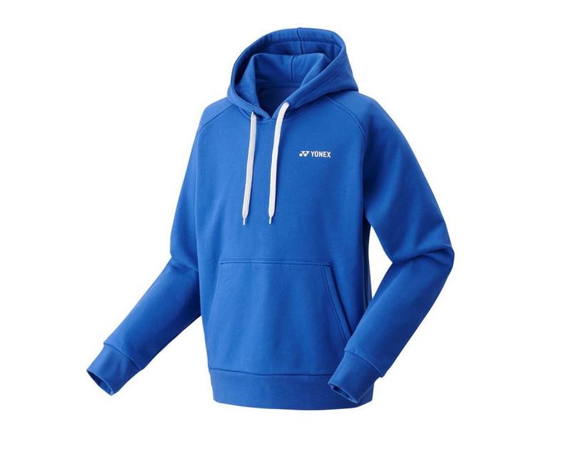 Yonex Kapuzenpullover Sweat Hoodie mit Kapuze (Baumwolllmix) 2023 blau Herren von Yonex