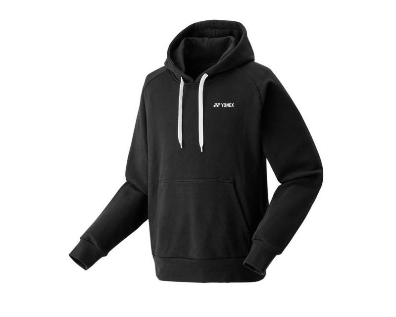Yonex Kapuzenpullover Sweat Hoodie mit Kapuze (Baumwolllmix) schwarz Herren von Yonex