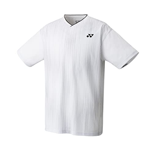 YONEX Men's Crew Neck Shirt YM0026 (XL, weiß) von YONEX